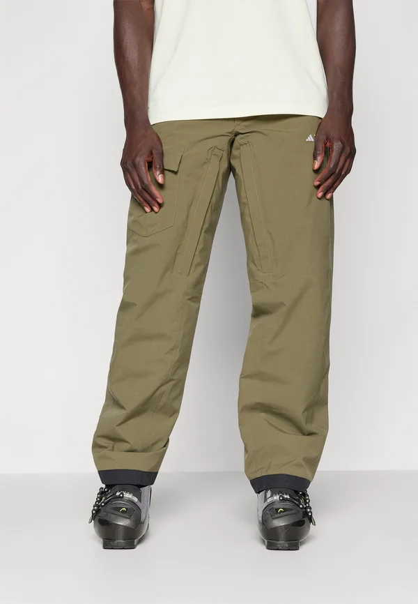 XPERIOR TWO-LAYER INSULATED TECH - Skihose - olive strata/white