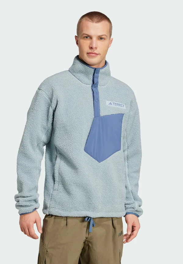 XPLORIC HIGH PILE FLEECE PULLOVER - Fleecepullover - magic grey