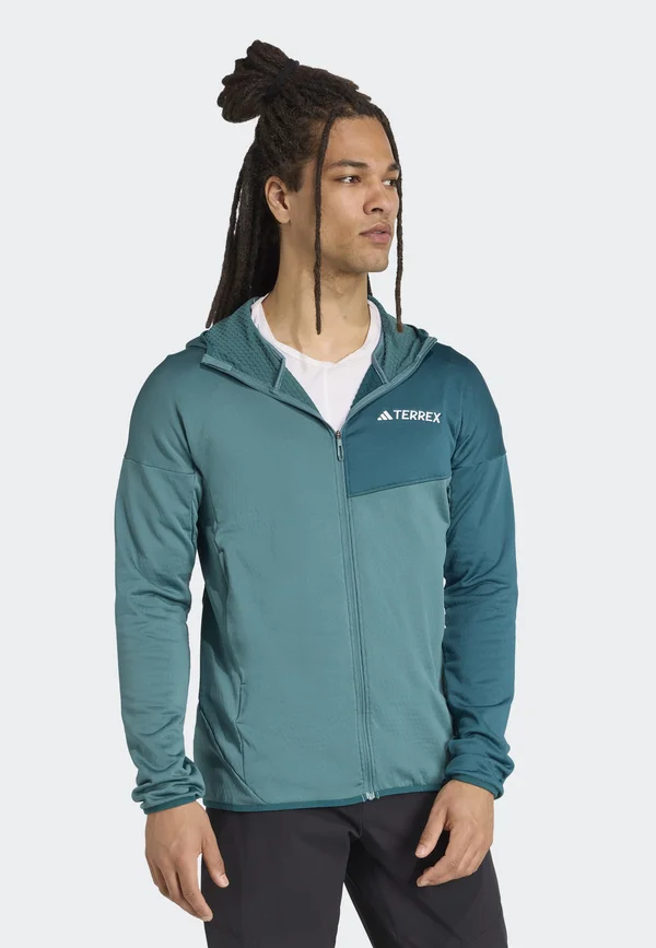 XPR LT FL H J - Windbreaker - jm preloved teal/mystery gree