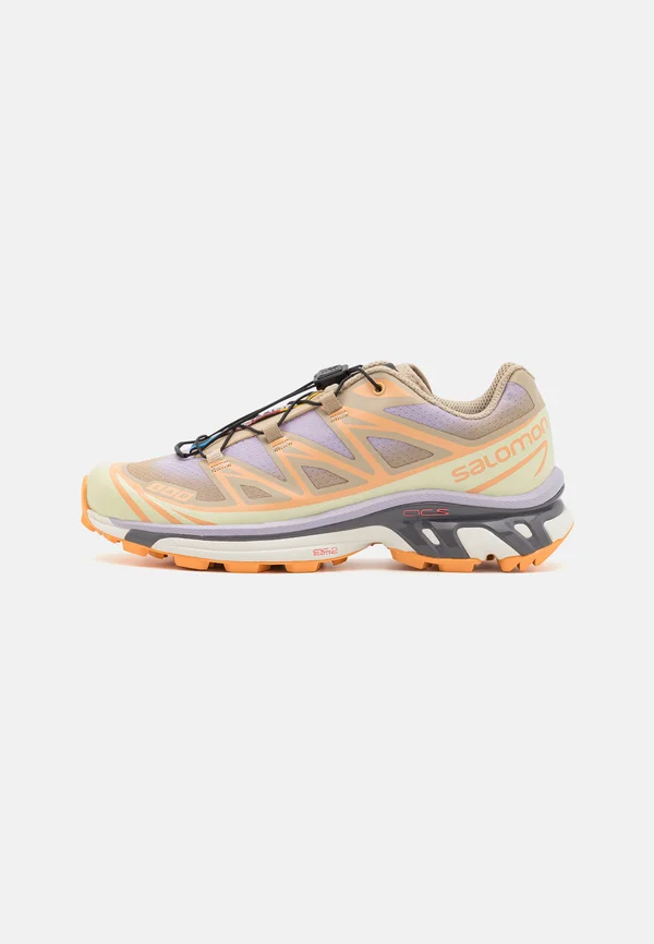 XT-6 SKYLINE UNISEX - Sneaker low - white pepper/peach quartz/orchid petal