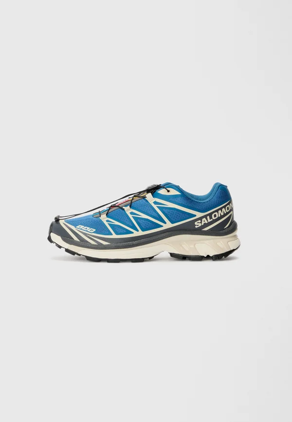 XT 6 UNISEX - Sneaker low - dark blue/almond milk/asphalt