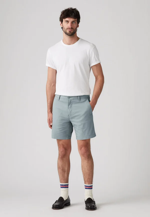 XX CHINO SHORTS II - Shorts - steam blue