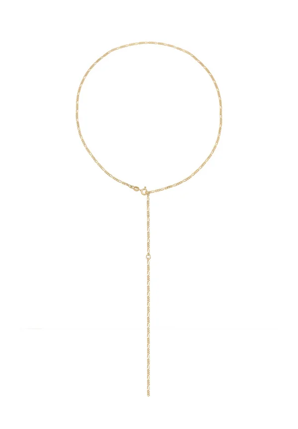 Y CHAIN BASIC - Halskette - gold-coloured