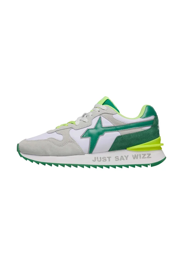 YAK - Sneaker low - weiß grün