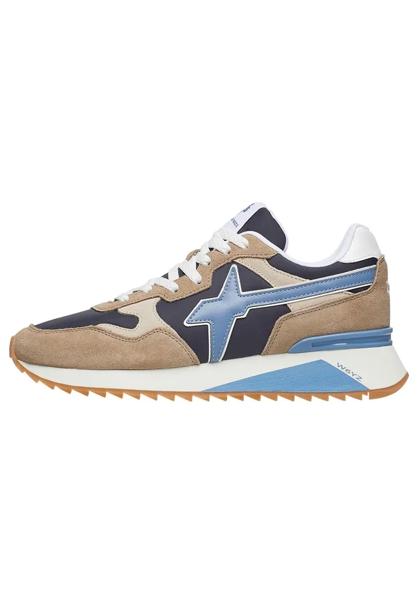 YAK- SNEAKERS - Sneaker low - beige blau