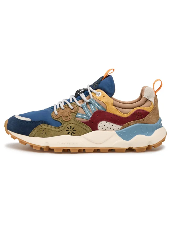 YAMANO - Sneaker low - blau grün