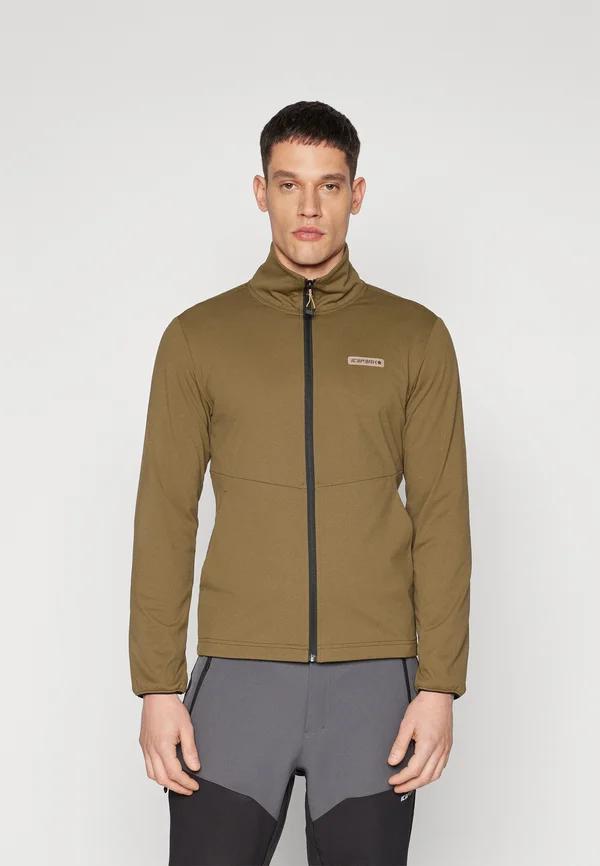 YAN - Sweatjacke - dark olive