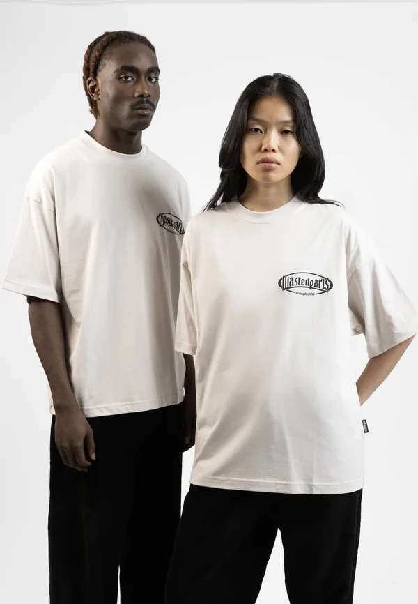 YARD BOXY UNISEX - T-Shirt print - white