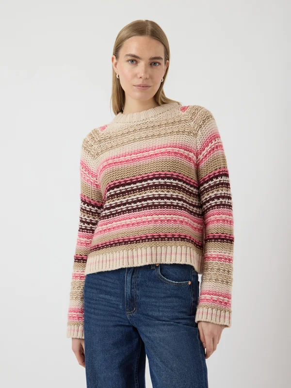 YASBIBI - Strickpullover - bubblegum