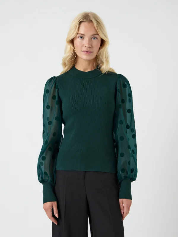 YASDOTME - Strickpullover - dark green