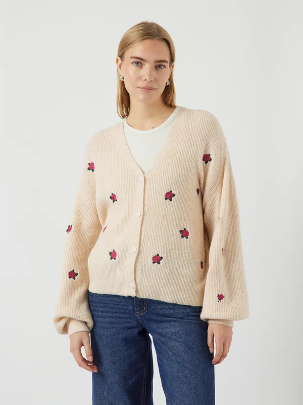 YASFLEUR - Strickjacke - birch