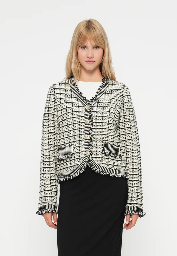 YASRIMO - Strickjacke - black/birch