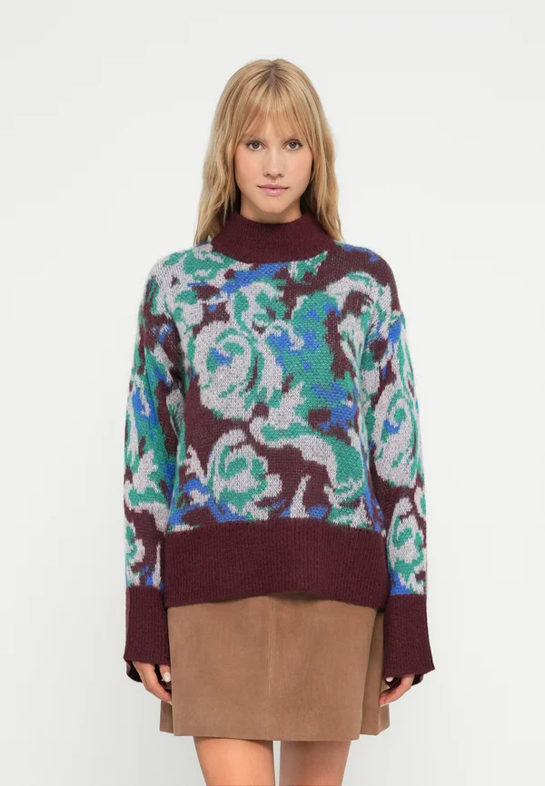 YASTORIO - Strickpullover - port royale