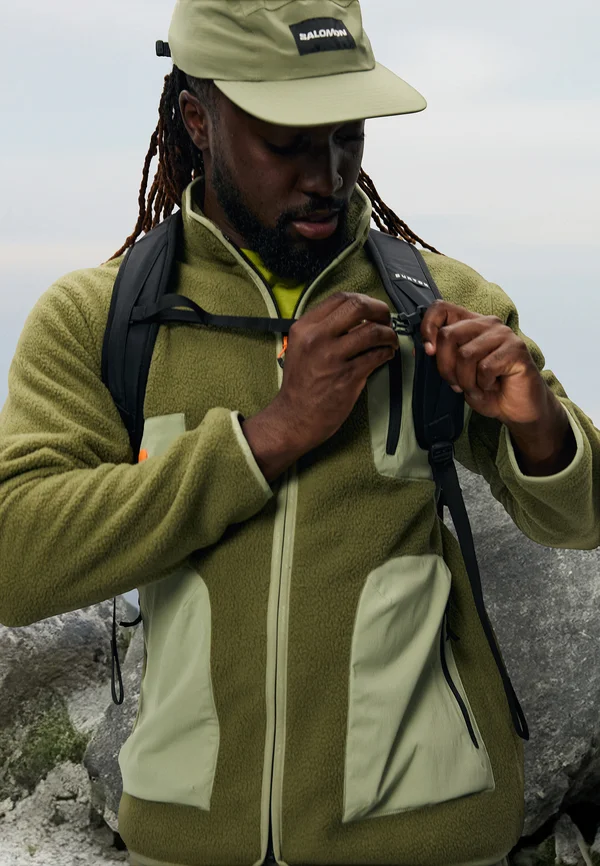 YENTL - Fleecejacke - olive