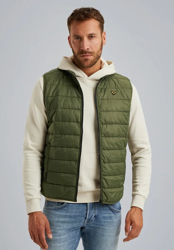 YETLINER BODYWARMER - Weste - dark olive