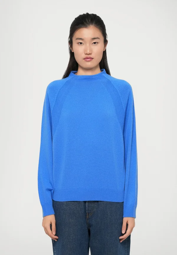 YORO - Strickpullover - elektrik blau