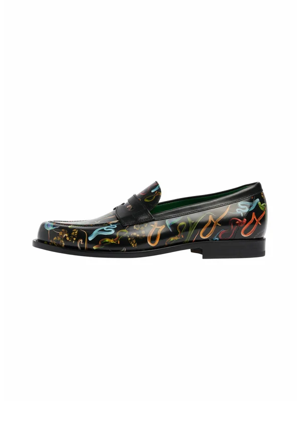 YOUR MOUTH FOR HIM - Slipper - black calf