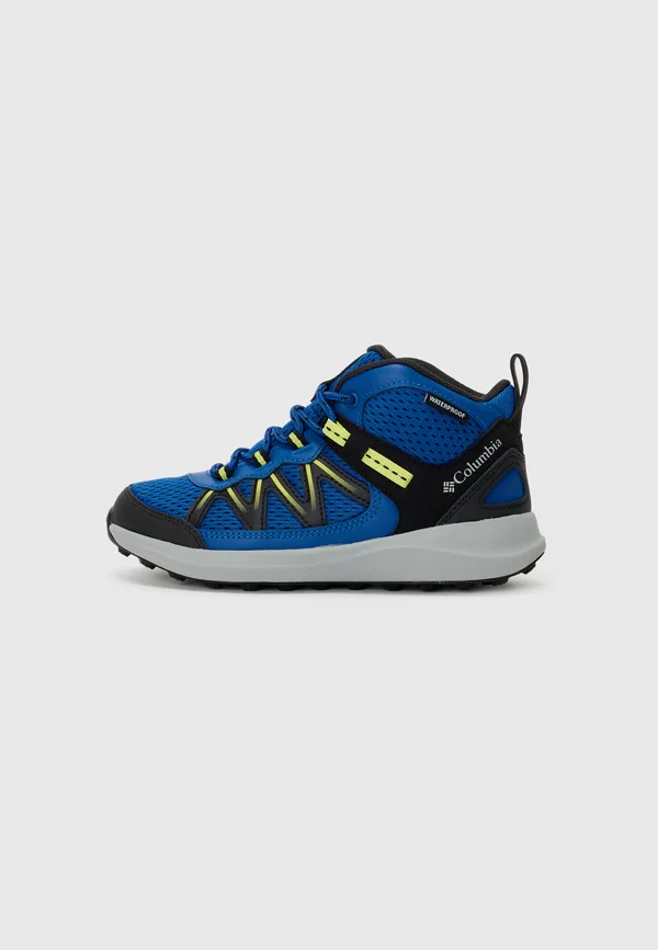 YOUTH PEAKFREAK RUSH MID WATERPROOF - Hikingschuh - mountain blue/voltage