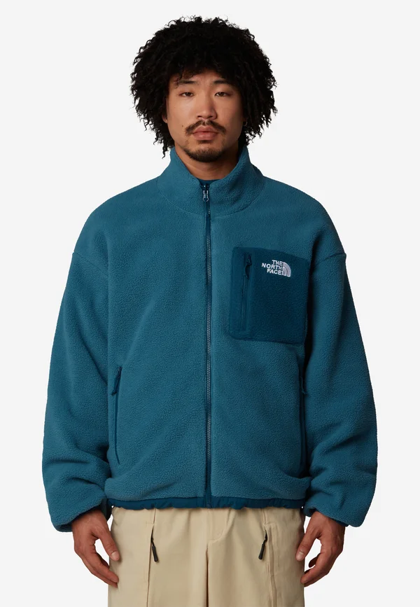 YUMIORI - Fleecejacke - midnight petrol mallard
