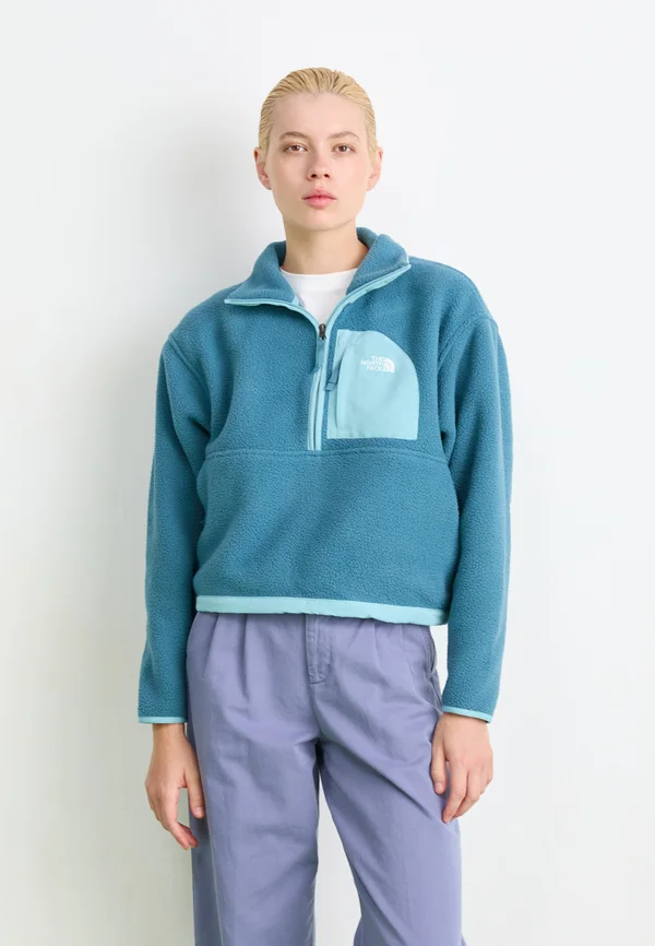YUMIORI OFF PEAK ZIP - Fleecepullover - space/blue eclipse