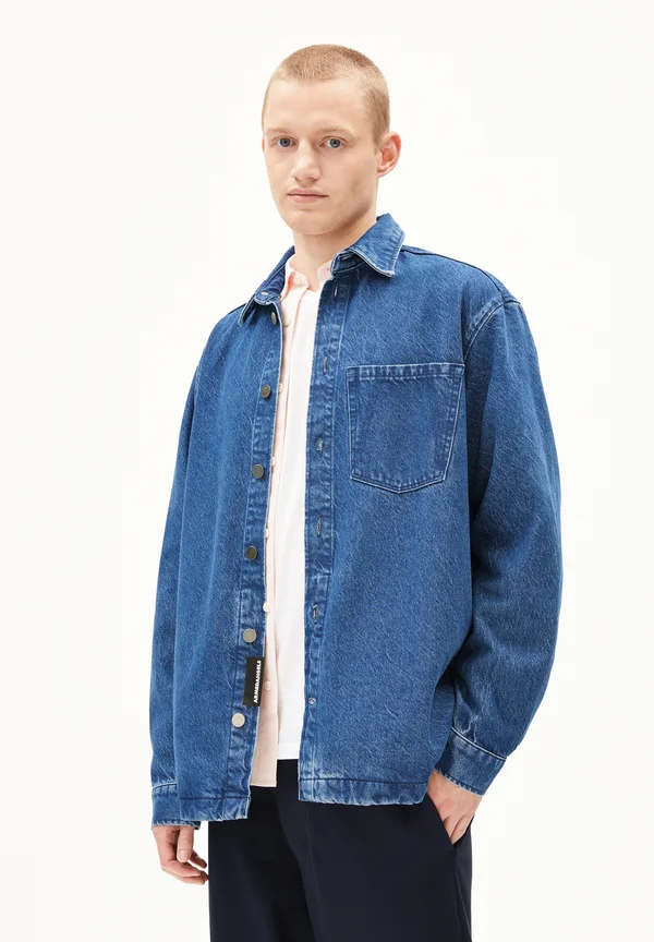YUNAAI - Jeansjacke - titan