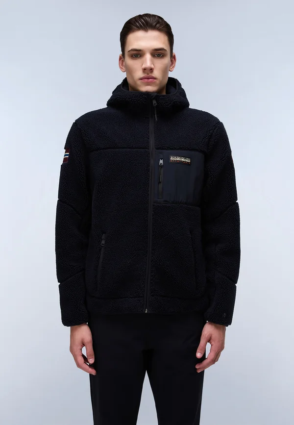 YUPIK - Fleecejacke - black