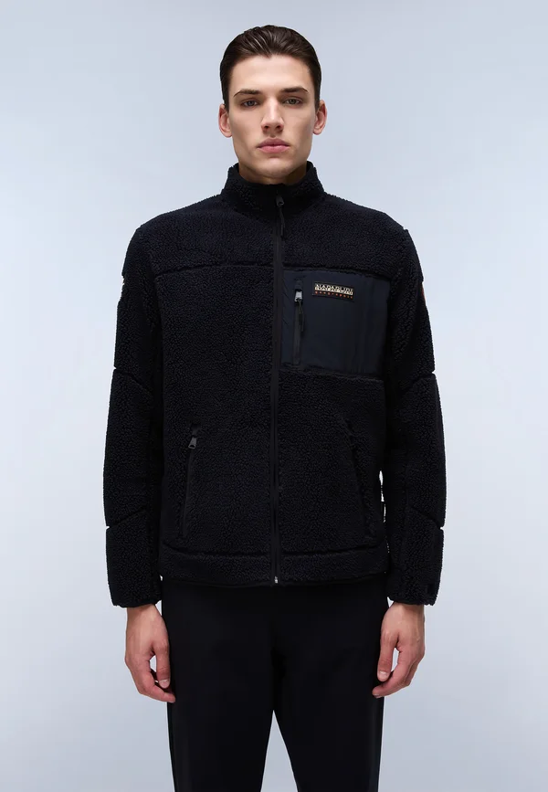 YUPIK - Fleecejacke - black
