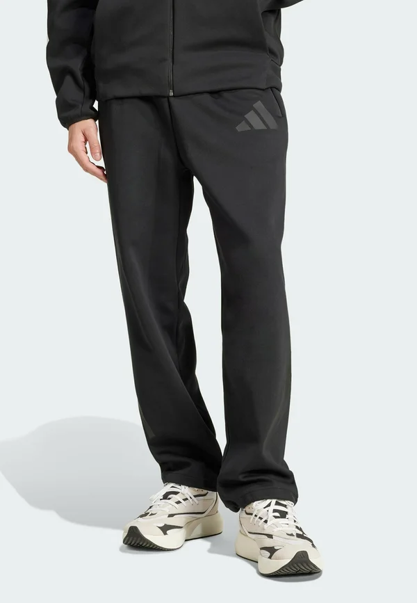 Z N E OPEN-HEM LOOSE - Jogginghose - black