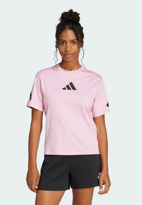 Z N E TEE - Sport T-Shirt - true pink