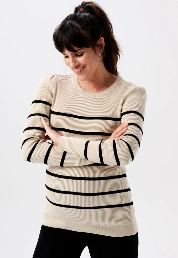 ZANA - Strickpullover - light sand