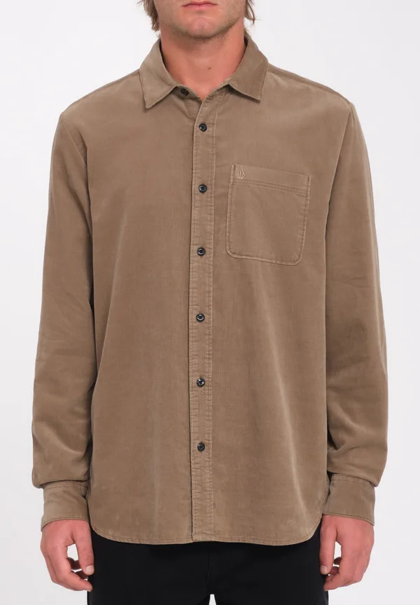 ZANDER LS - Hemd - teak