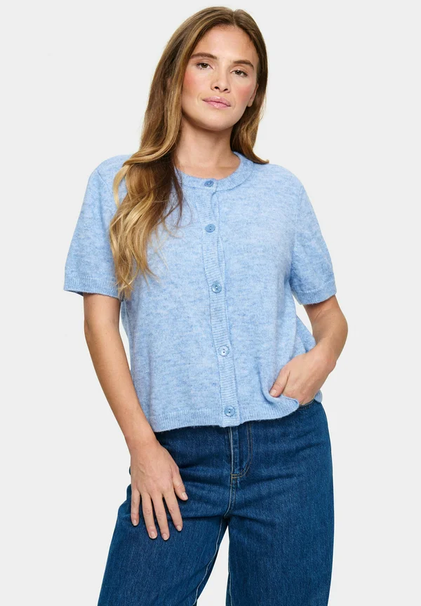 ZANETT - Strickjacke - hydrangea melange