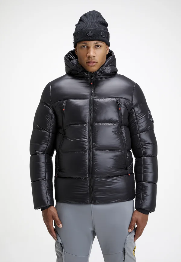 ZAVETTI CANADA MALVINI SUS 2.0 SHINY PUFFER JACKET - Winterjacke - jet black