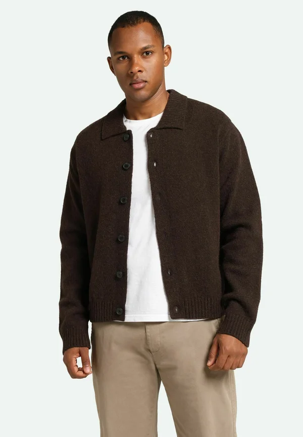 ZAYNER - Strickjacke - brown