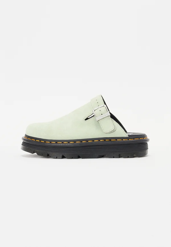 ZEB ZAG UNISEX - Pantolette flach - sage green
