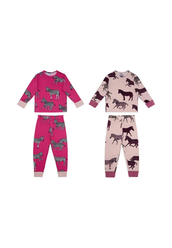 ZEBRA PRINT 2 PACK SET - Nachtwäsche Set - pink