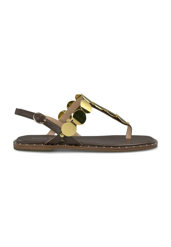 Zehentrenner - marrón oscuro