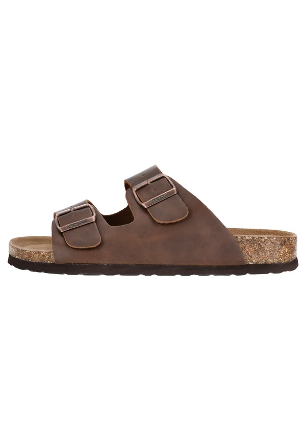 ZEHENTRENNER SHAWNEE - Pantolette flach - brown