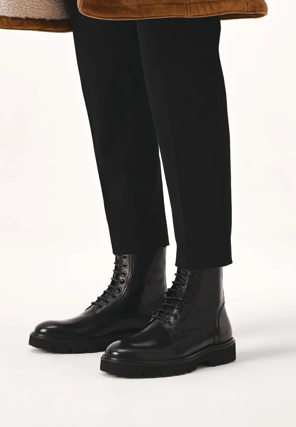 ZEONEE - Schnürstiefelette - black