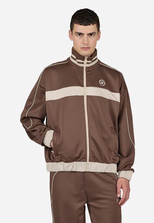 ZERNO JACKET - Sweatjacke - cozy brown