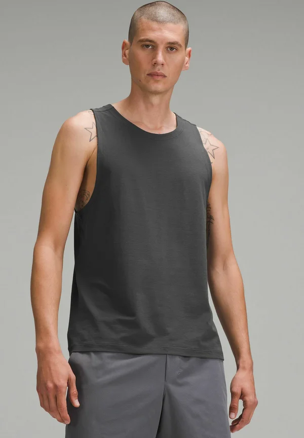 ZEROED IN TANK - Top - graphite grey