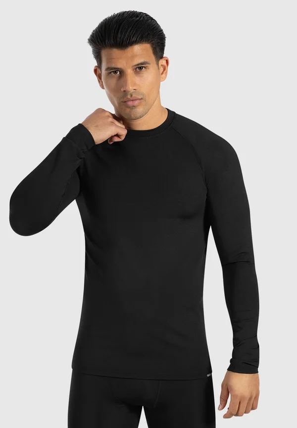 ZEYN PERFORMANCE GYM FITNESS - Langarmshirt - schwarz