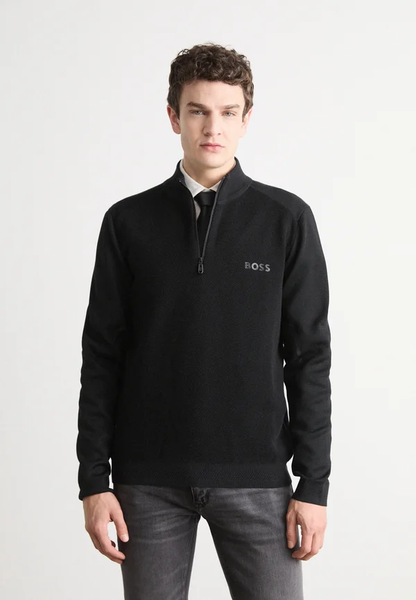 ZHINE - Strickpullover - black