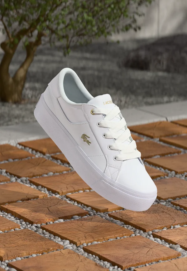 ZIANE PLATFORM 124 - Sneaker low - white/gold