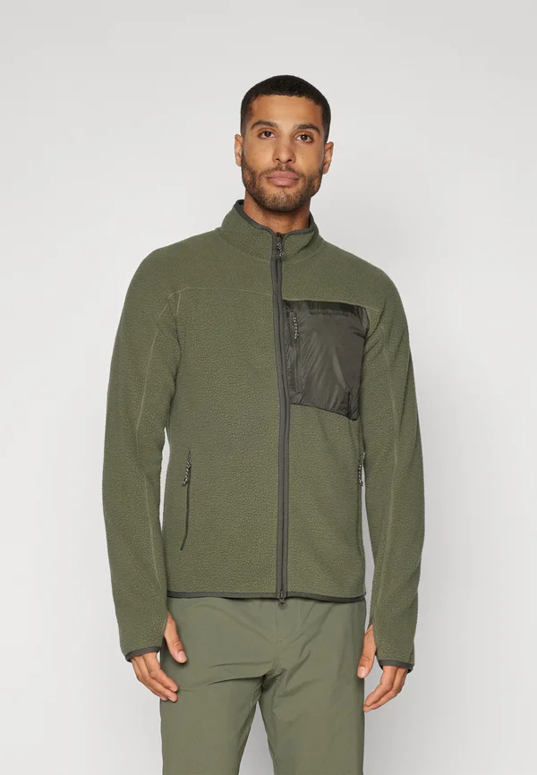 ZIP JACKET - Fleecejacke - pine needle