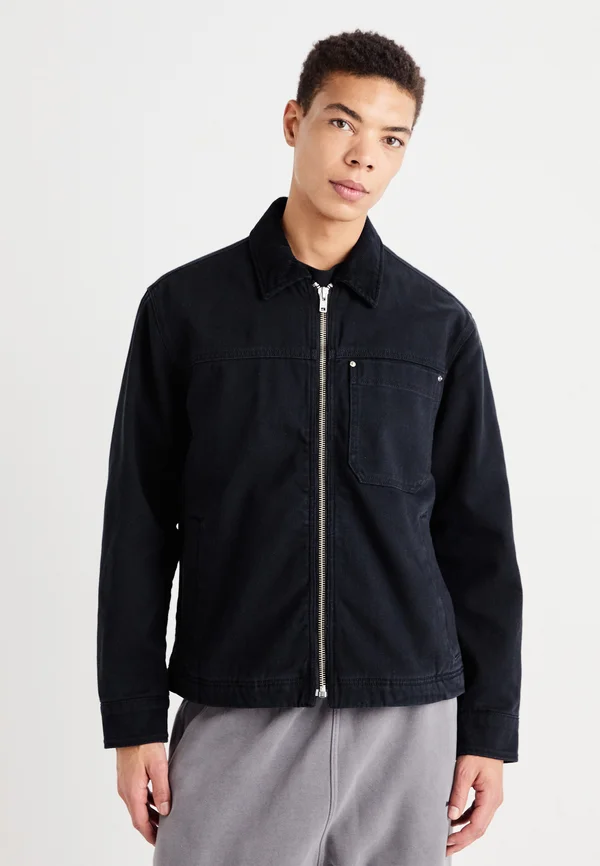 ZIP - Jeansjacke - black