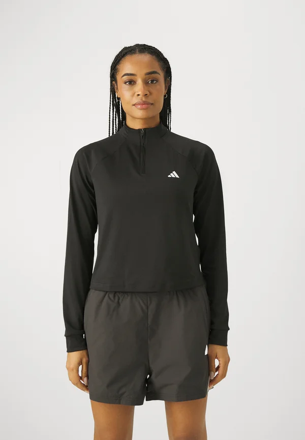 ZIP - Langarmshirt - black