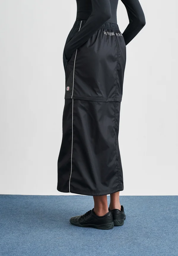 ZIP OFF SKIRT SHOX - Minirock - black/anthracite/black