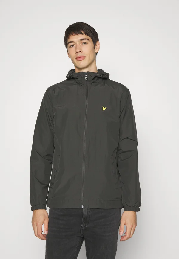 ZIP THROUGH HOODED - Übergangsjacke - gunmetal