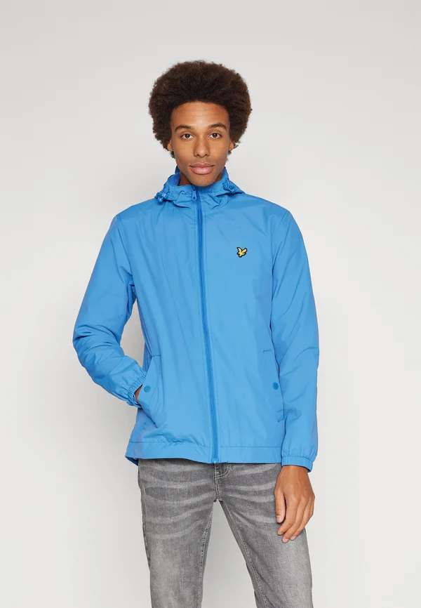 ZIP THROUGH HOODED - Übergangsjacke - spring blue